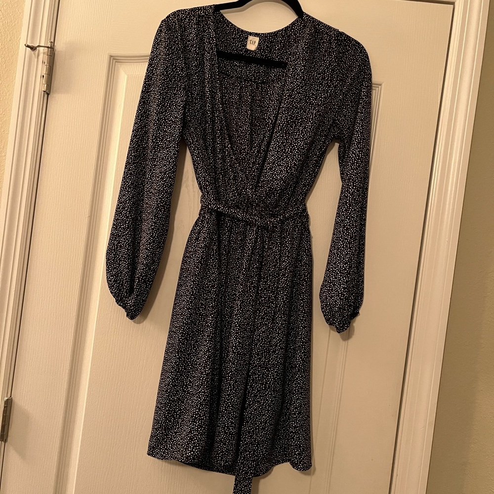 GAP wrap dress, size 6.